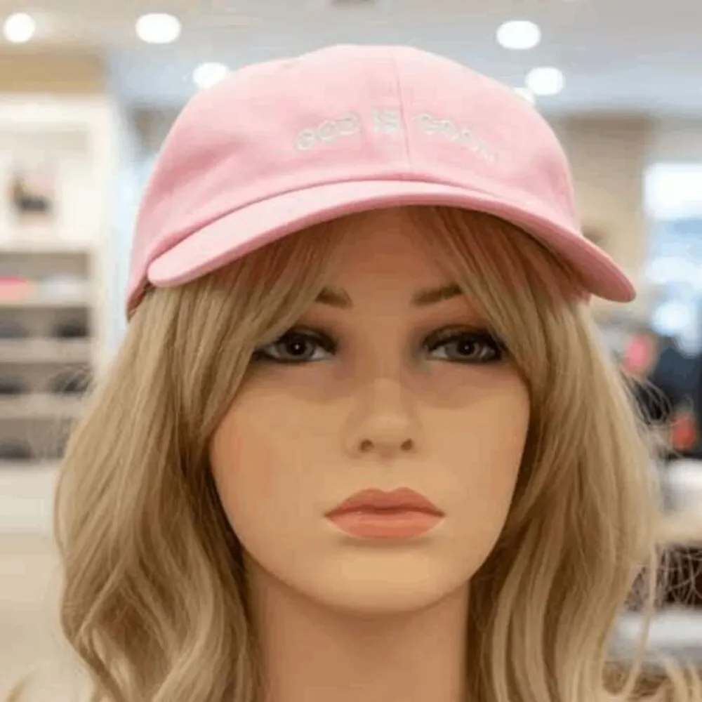 Ladies Pink Faith Ball Cap
